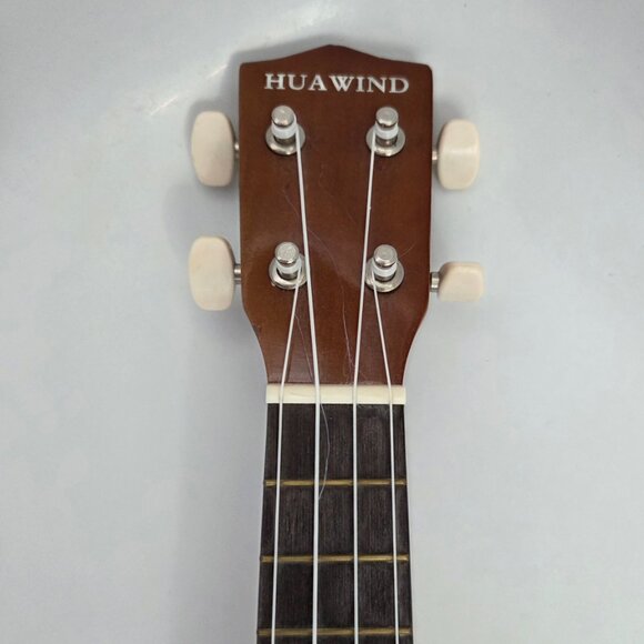 HUA WIND Hawaiian Ukulele for Beginners, Four String, Wood, Brown - Picture 7 of 10